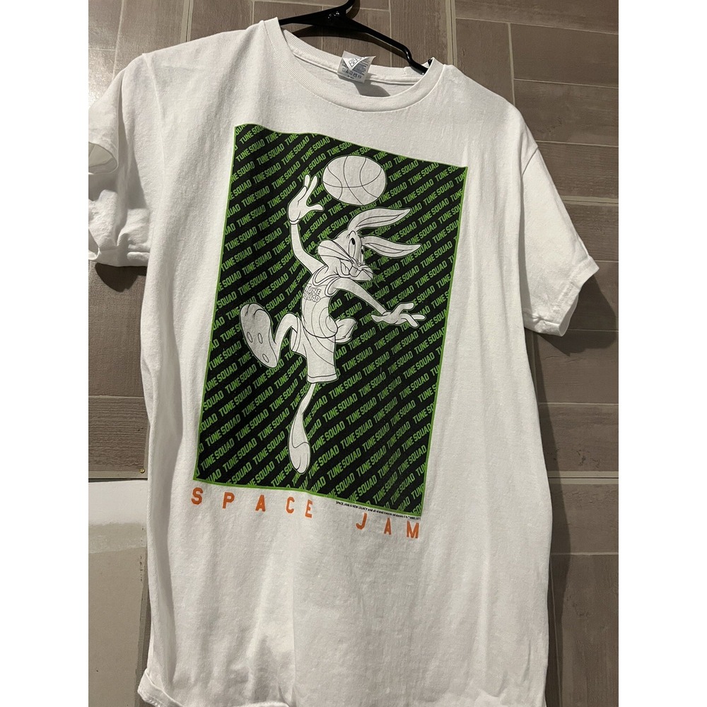 Space Jam A New Legacy Graphic T Shirt Bugs Bunny Tune Squad Unisex M Delta‎ Tag